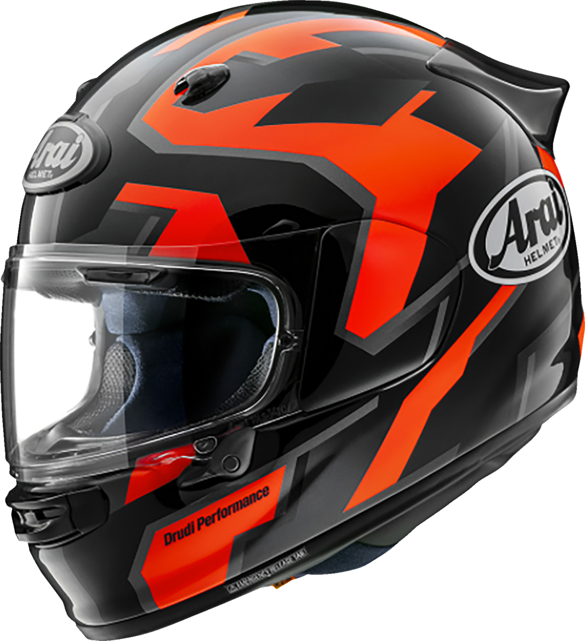 ARAI HELMETS ARAI HELMETS Signet-X Robotik Helmet with VAS Shield System and Pinlock MaxVision Lens - Red XS