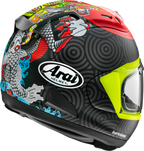 ARAI HELMETS, ARAI Helmets Corsair-X Tatsuki Helmet - Medium 0101-17619 with VAS Shield Mechanism and Advanced Safety Features