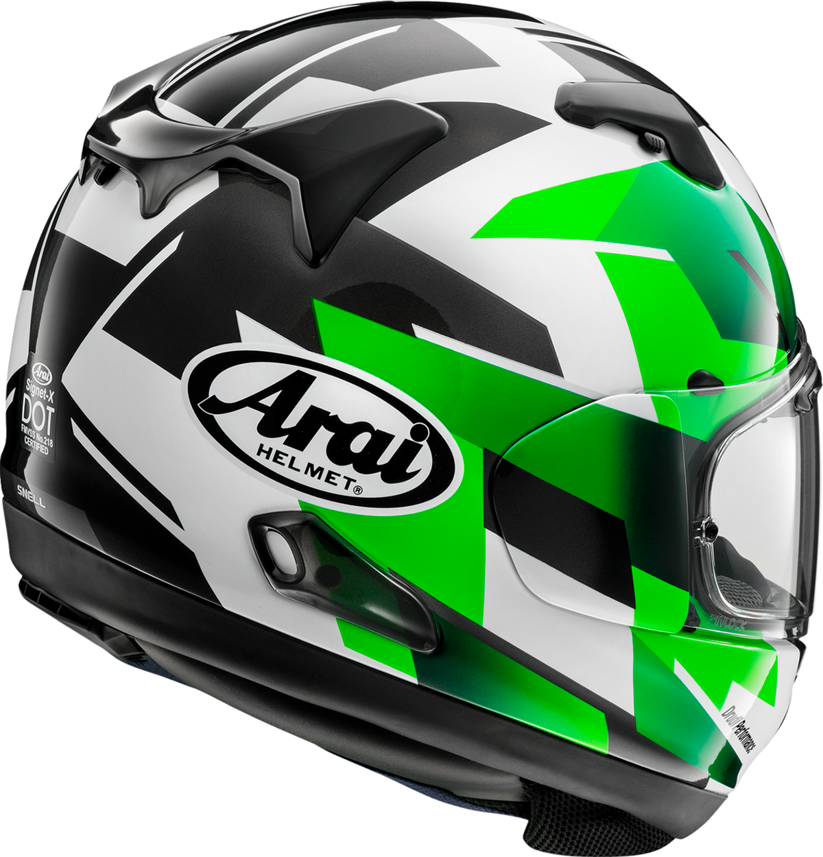 ARAI HELMETS, ARAI HELMETS Signet-X Helmet - Flag Italy - 2XL (Part Number 0101-18516)