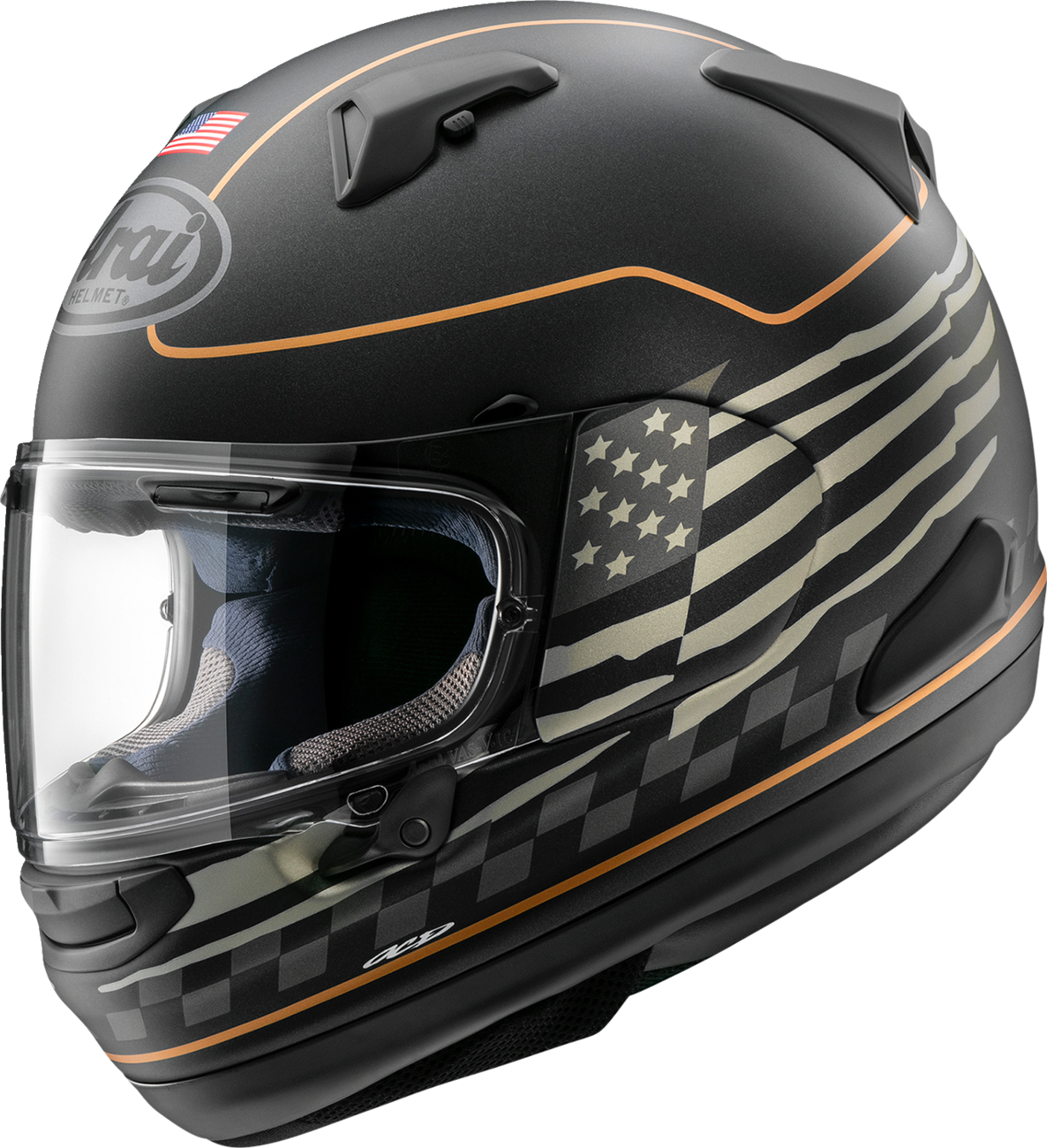 ARAI HELMETS Arai Helmets Signet-X US Flag Black Frost Large - Model 0101-18520