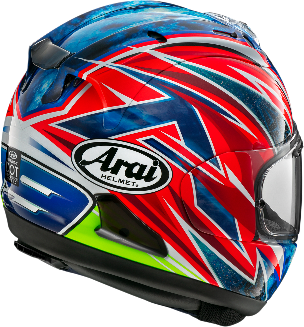 ARAI HELMETS ARAI Helmets Corsair-X Ogura Helmet - XS with VAS Shield Mechanism and Advanced Ventilation