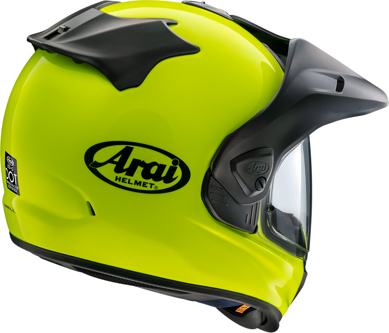 ARAI HELMETS, ARAI HELMETS XD-5 Helmet Fluorescent Yellow Medium (Part No. 0140-0424)