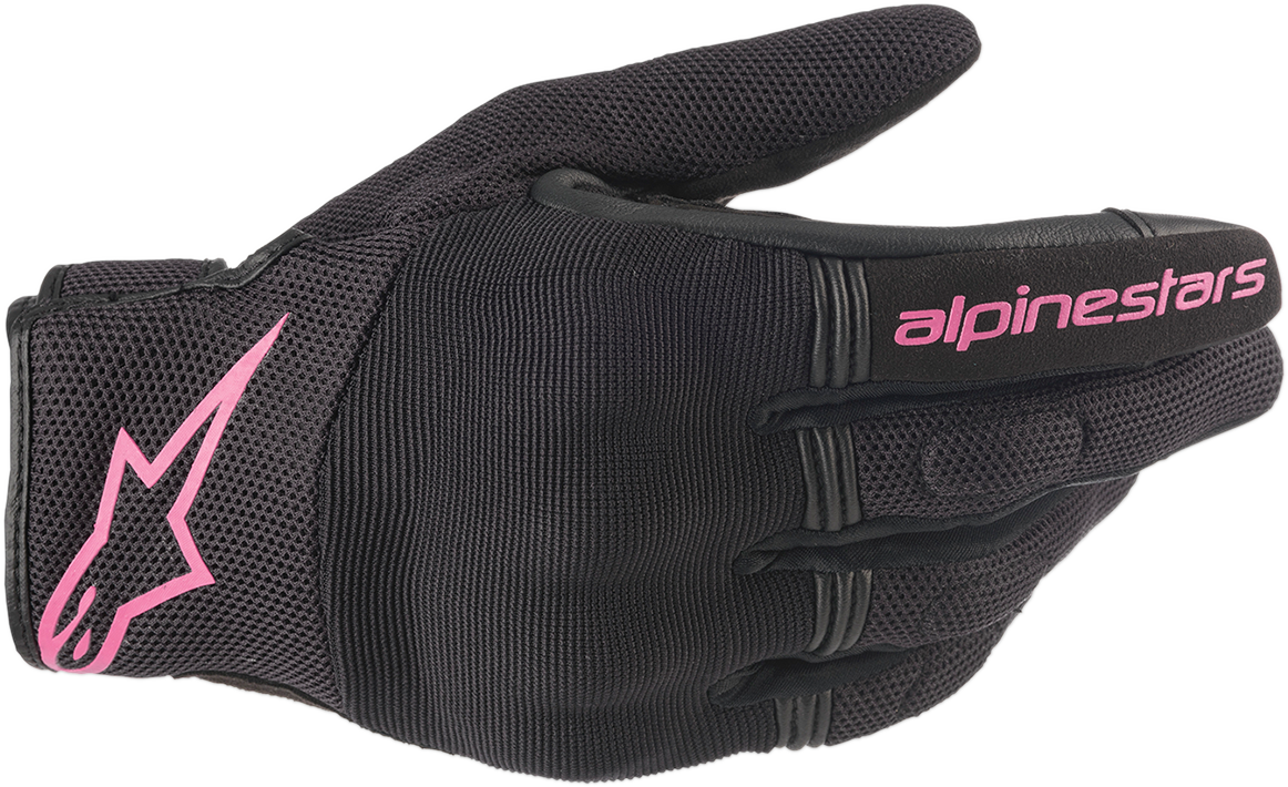ALPINESTARS Women Copper Gloves - Black/Fuchsia - Small 3598420-1039-S - Gloves