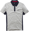 ALPINESTARS Champion Polo Shirt - Heather Gray/Navy - Large 1210415001171L