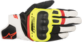 ALPINESTARS SP-5 Gloves - Black/Fluo Yellow/White/Fluo Red - 3XL 3558517-1503-3X - Gloves