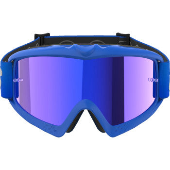 ALPINESTARS GOGGLES Youth Vision Goggle - Blaze - Blue - Blue Mirror 5140425-7271 - Goggles