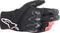 ALPINESTARS Hyde XT DrystarXF® Gloves - Black/Bright Red - Large 3522523-1303-L - Gloves