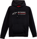 ALPINESTARS Linear Race Hoodie - Black - 2XL 1232-51000-102X