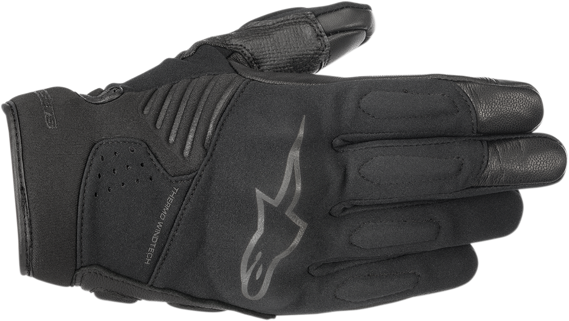 ALPINESTARS Faster Gloves - Black/Black - 2XL 3567618-1100-2X - Gloves