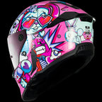 ILM Motorcycle Full Face Helmets DOT ECE Powersports Dual Visor Street Racing with Pinlock Cascos para Motos Model