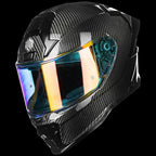 ILM Carbon Fiber Motorcycle Helmets Full Face Racing Helmet Model MF577P - 3K Carbon Black / Small - Hot Sale