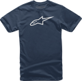 ALPINESTARS Ageless T-Shirt - Navy/White - 2XL 10327203070202X