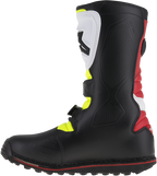 ALPINESTARS Tech-T Boots - White/Red/Yellow Fluorescent/Black - US 13 2004017-2351-13