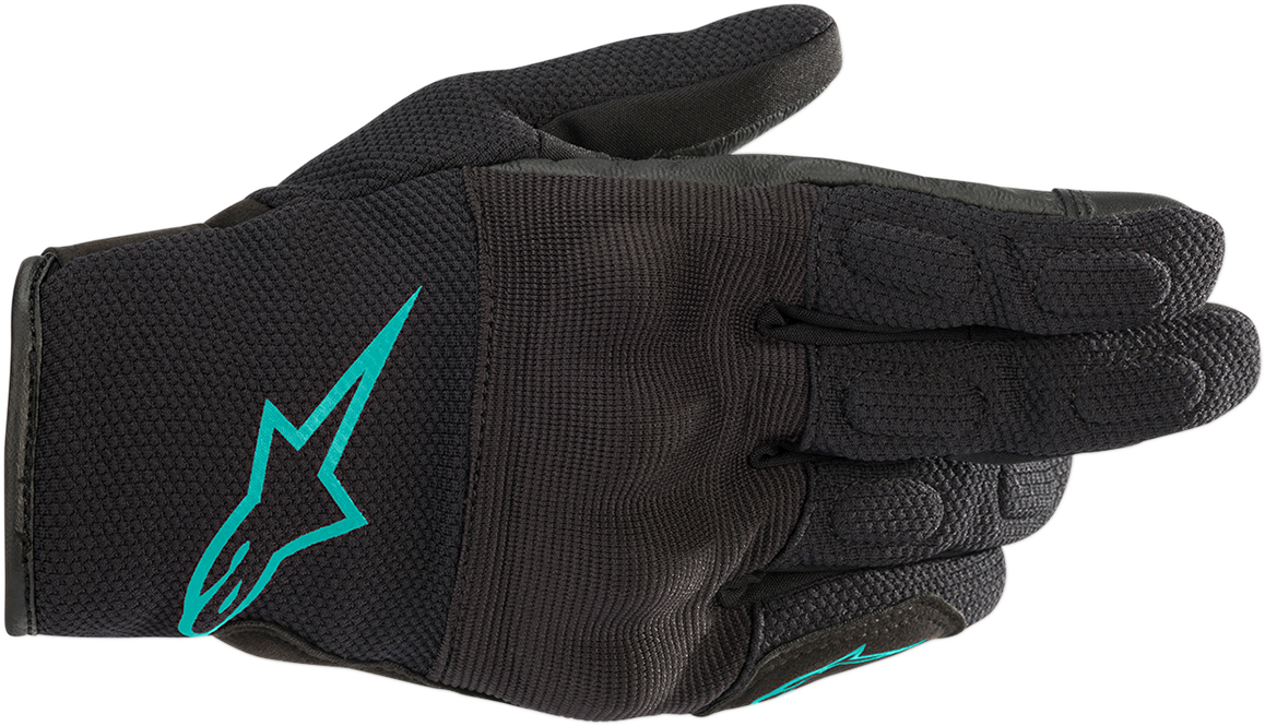 ALPINESTARS Women Stella S-Max Drystar® Gloves - Black/Teal - XL 3537620-1170-XL - Gloves