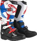 ALPINESTARS Tech 7 Enduro Drystar® Boots - Black/White/Blue/Red - US 9 2012723-1272-9