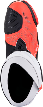 ALPINESTARS Supertech V Boots - Black/Fluo Red/White - US 6 / EU 39 2220121-124-39