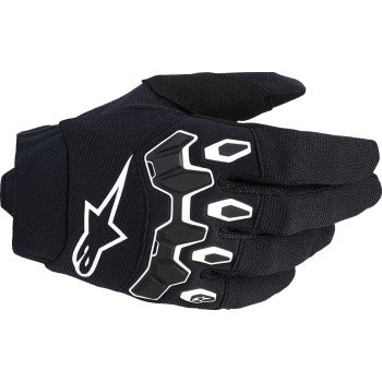 ALPINESTARS Full Bore V2 Gloves - Black/White - 2XL 3560426-12-2X