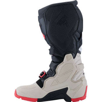 ALPINESTARS Tech 7 Enduro Boots - Black/Light Gray/Bright Red - US 8 2010426-1903-8
