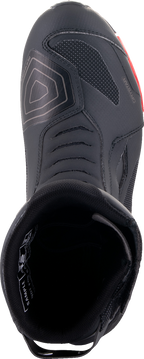 ALPINESTARS RT-7 Drystar® Boots - Black/Red - US 7.5 / EU 40 2443023-13-40