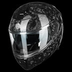 ILM Carbon Fiber Motorcycle Modular Helmets DOT ECE Model MF529F