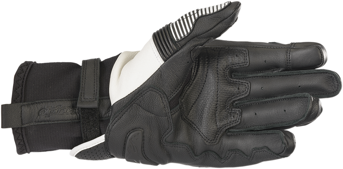 ALPINESTARS GPX V2 Gloves - Black/White - 2XL 3567219-12-XXL - Gloves