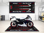 MPM Motorcycle Mat for Suzuki GSX-R750 - MM7356