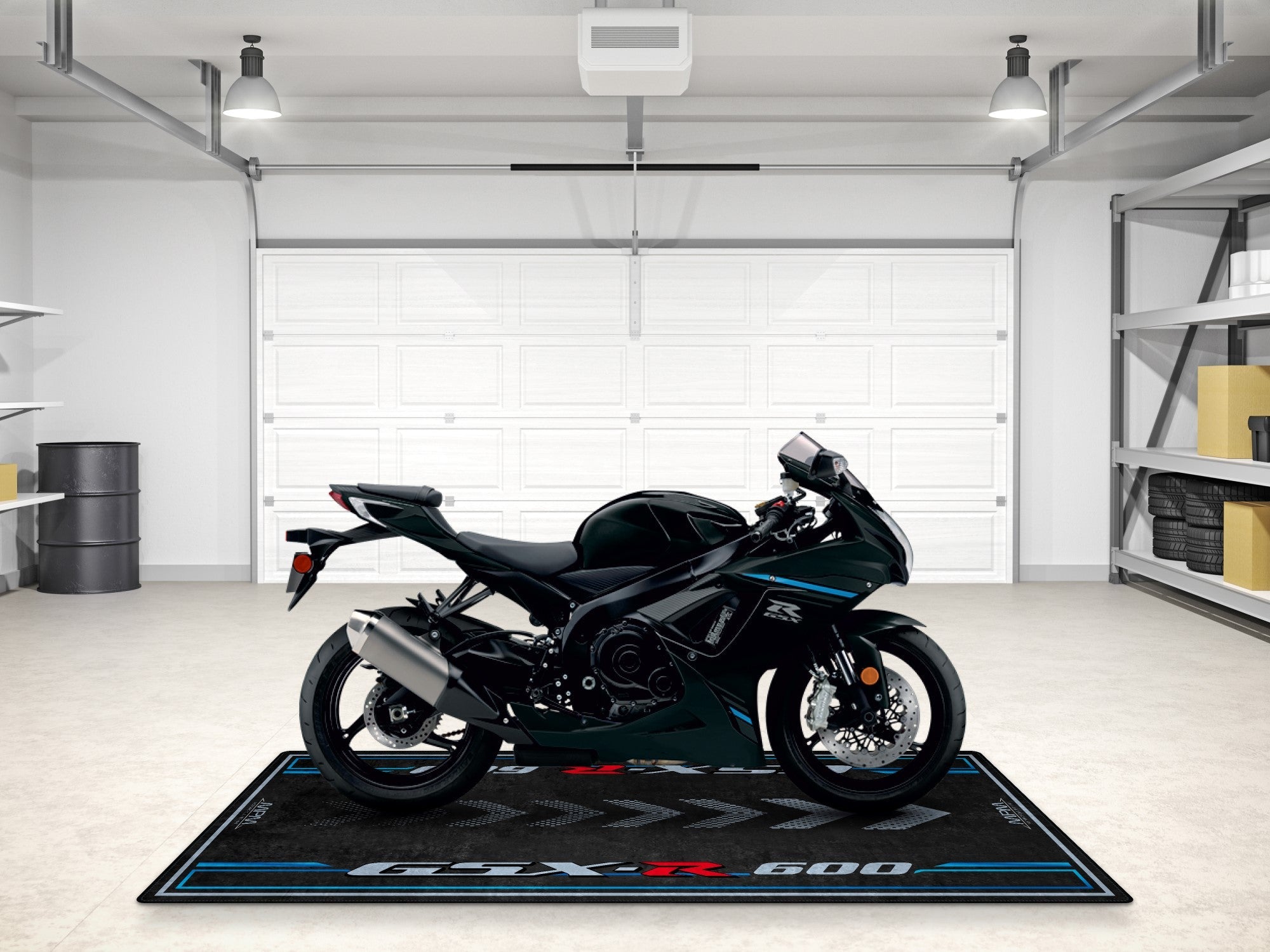 MPM Motorcycle Mat for Suzuki GSX-R600 - MM7358