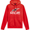 ALPINESTARS Ride 4.0 Hoodie - Red/White/Black - Large 1214-51820-321-L