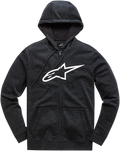 ALPINESTARS Ageless 2 Zip Hoodie - Black/White - Large 103853052-1020L