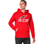 ALPINESTARS Ride 4.0 Hoodie - Red/White/Black - 2XL 1214-51820-321-2XL