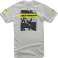ALPINESTARS Tactical T-Shirt - Silver - Large 1232-72246-19-L