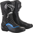 ALPINESTARS SMX-6 v2 Vented Boots - Black/Gray/Blue - US 8 / EU 42 2223017-1178-42