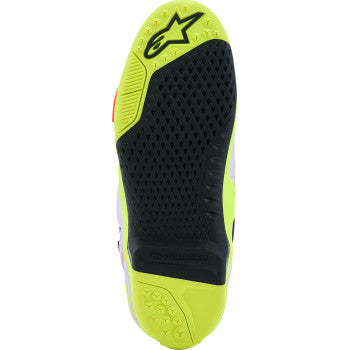 ALPINESTARS Tech 10 Supervented Boots - Purple/Fluorescent Yellow/Diva Pink - US 12 / EU 47 2010520-3150-12