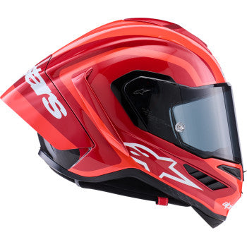 ALPINESTARS Supretech R10 Helmet - 22.06 - Arius - Gloss - Black/White/Double Red - Medium 8203926-1683-M - Helmets