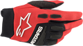 ALPINESTARS Full Bore Gloves - Bright Red/Black - 2XL 3563622-3031-2X