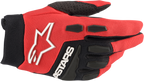 ALPINESTARS Full Bore Gloves - Bright Red/Black - 2XL 3563622-3031-2X