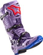 ALPINESTARS Tech 10 Boots - Laser Purple - US 9 2010020-398-9