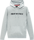ALPINESTARS Linear Hoodie - Heather Gray/Black - 2XL 12135167010262X