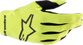ALPINESTARS Radar Gloves - Fluo Yellow/Black - 2XL 3561824-551-2X