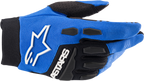 ALPINESTARS Full Bore Gloves - Blue/Black - Large 3563622-713-L
