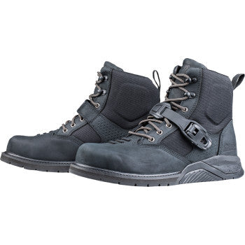 ICON Superduty6 Safety Toe Boots - Black - US 8.5 3403-1378