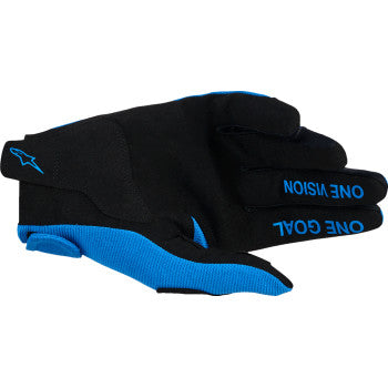 ALPINESTARS Radar Gloves - UCLA Blue/White - Medium 3561824-7262-M - Gloves