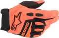 ALPINESTARS Youth Full Bore Gloves - Orange/Black - Medium 3543622-41-M