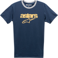 ALPINESTARS Match T-Shirt - Navy/Heather Gray - XL 1211740107026XL