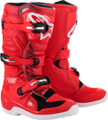 ALPINESTARS Youth Tech 7S Boots - Red - US 6 2015017-30-6