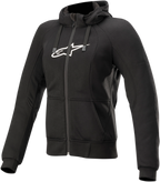 ALPINESTARS Stella Chrome Sport Jacket/Hoodie - Black - 2XL 4210920-10-2X
