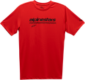 ALPINESTARS Tech Line Up Performance T-Shirt - Red - XL 12117380030XL