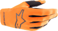 ALPINESTARS Youth Radar Gloves - Hot Orange/Black - 2XS 3541824-411-2X