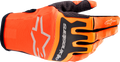 ALPINESTARS Techstar Gloves - Hot Orange/Black - 2XL 3561023-411-2X