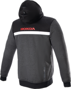 ALPINESTARS Honda Chrome Street Hoodie - Black/Gray/Red - XL 4201323-1908-XL